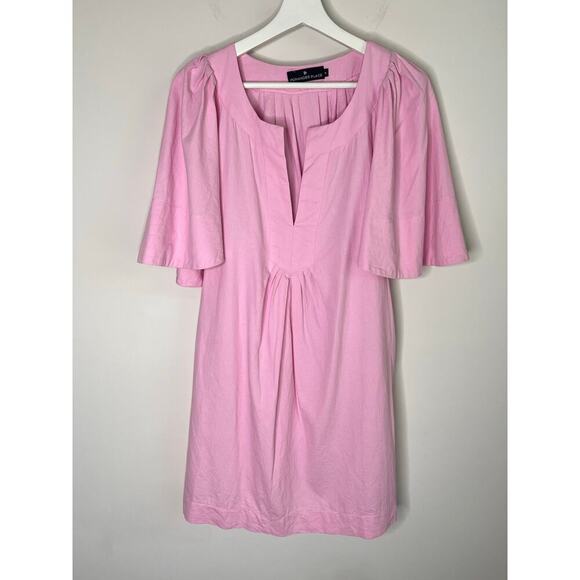 Pomander Place Tuckernuck Orchid Pink Finley Flutter Sleeve Dress Women's Size M - Picture 2 of 10